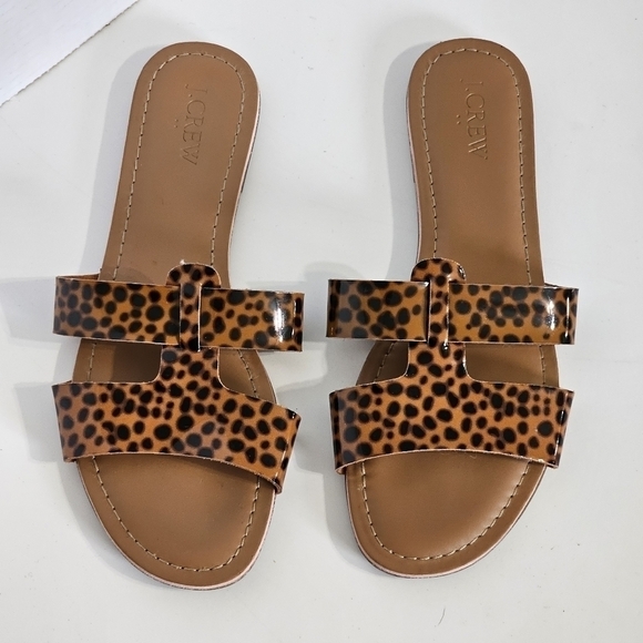 J.crew Tortoise Beachside Slide Sandals - Picture 3 of 4